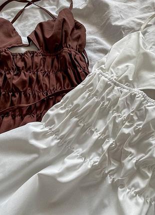 Сарафан/платье/платье с открытой спиной🤍