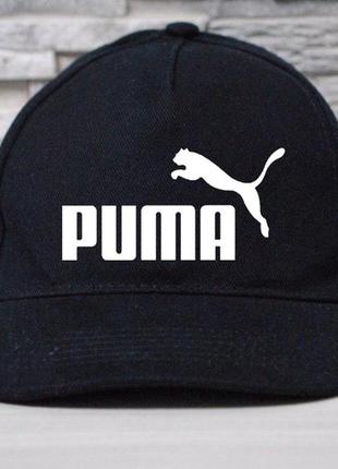 Бейсболка черная puma2 фото