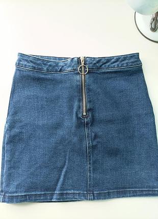 Джинсова юбка