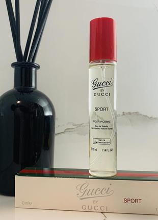 Чоловічі парфуми gucci by gucci sport 33ml (гучі бай гуччі спорт)1 фото