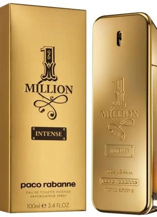 Мужские духи paco rabanne 1 million intense 33ml. (пако рабан 1 ван миллион интенс)2 фото