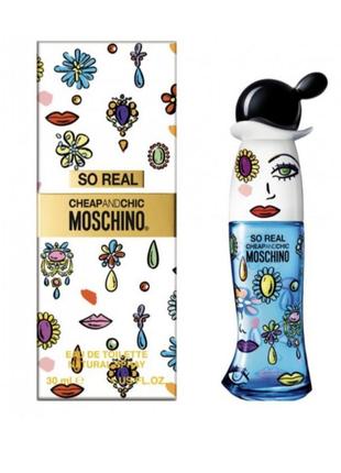 Духи жіночі moschino cheap&chic so real