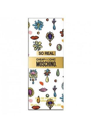 Духи женские moschino cheap &amp; chic so real3 фото