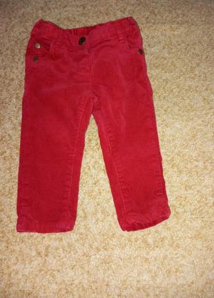 Фирменные штанишки 6-9мес
