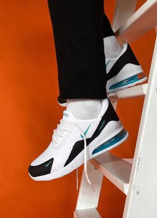 Мужские кроссовки nike air max 270 white mint