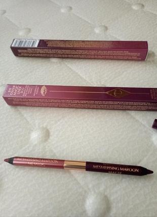 Подводка для глаз charlotte tilbury color magik liner duo mesmerizing maroon1 фото