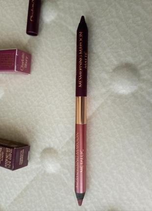 Підводка для очей charlotte tilbury color magik liner duo mesmerizing maroon2 фото