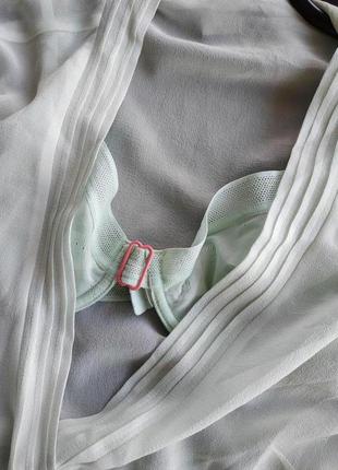 Gharani strok нежнейшая ,мятного цвета, блуза debenhams, шёлк 100% р. 14.9 фото
