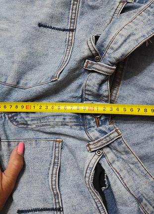 Широкі джинсові шорти на підлітка8 фото