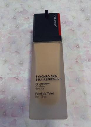 Тональний крем shiseido synchro skin self-refreshing foundation 3501 фото