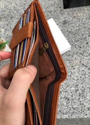Мужской кошелек из натуральной кожи