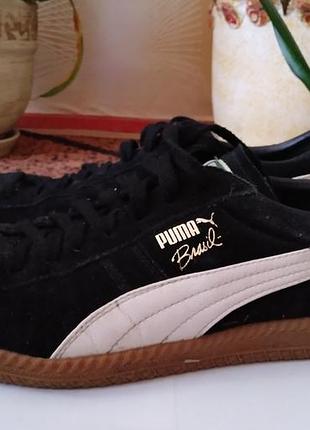 Оригінальні кеди puma brasil / пума / puma suede / football vintage