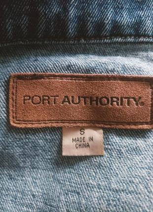 Куртка джинсова port authority6 фото