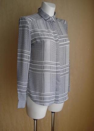 Amisu, блуза з принтом, р.xs2 фото
