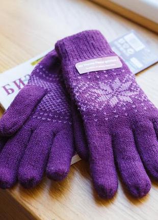 Рукавички жіночі на флісі