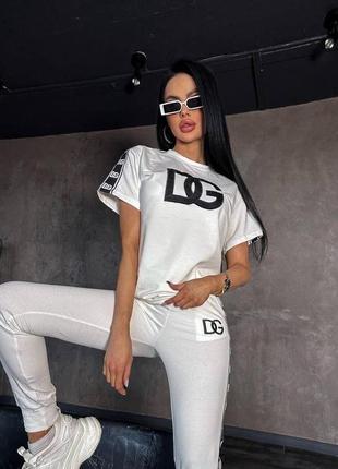 Летний костюм в стиле dolce&gabbana