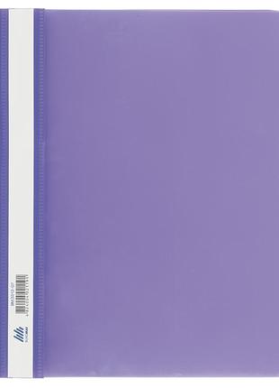Швидкозшивач пласт. а5 "buromax" фіолетовий bm.3312-07