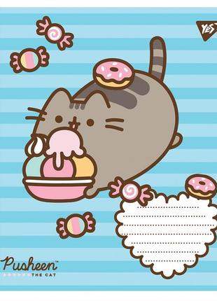 Зошит 12 кос." yes" pusheen 766562