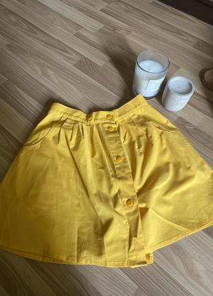 Желтая юбка