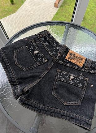 Джинсові круті шорти