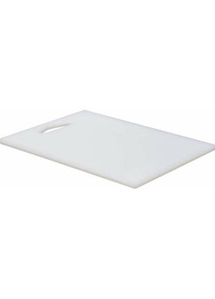 Дошка для наризання кухонна, била; 300х 220х 10 мм yg-02153