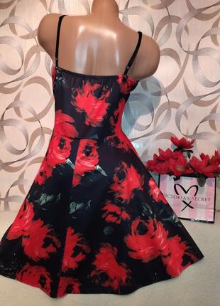 Шикарное платье-сарафан в розы р.м3 фото