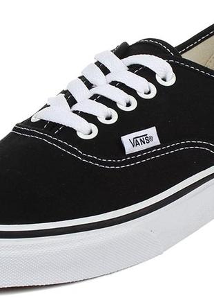 Vans authentic black original1 фото