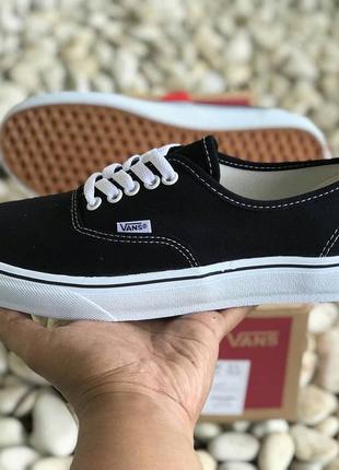 Vans authentic black original2 фото