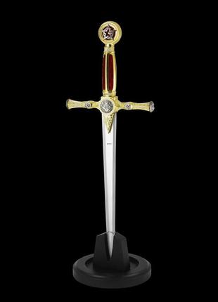 Кинжал масонский, символ могущества и богатства + подставка