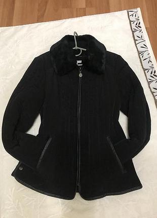 Куртка пуховик чорний