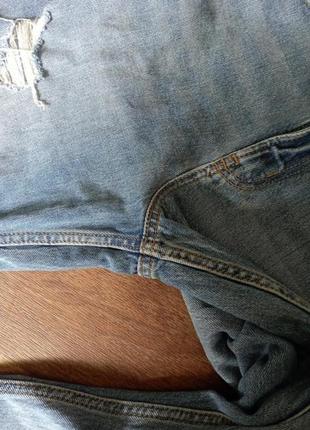 ❤️завышеные джинсы рваные высокая посадка3 фото