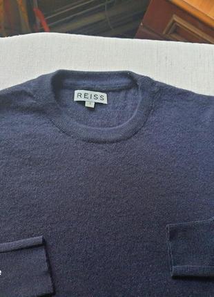 Reiss легкий свитер 100% шерсть  премиального бренда родом  из великобритании