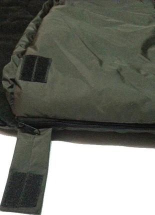 Армійський зимовий спальний мішок, сумка, матеріал фліс3 фото
