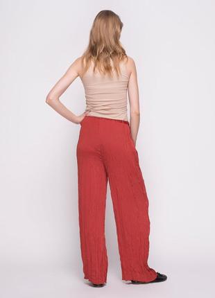 Классные штаны красного цвета4 фото