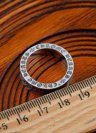 Мужское серебряное большое кольцо chrome hearts 13,6 гр меч 20,5 размер4 фото