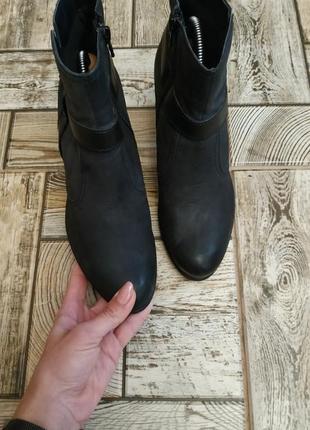 Кожаные ботинки джодпуры, дубленая кожа от 5th avenue2 фото