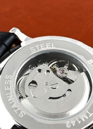 Чоловічий наручний механічний годинник з автопідзаводом forsining10 фото