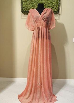 Туника на купальник в пол