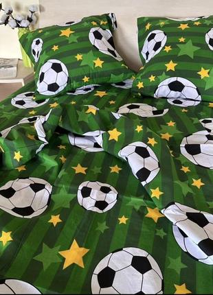 Детское постельное белье для мальчиков футбол