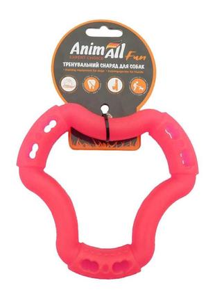 Игрушка animall fun кольцо 6 сторон, коралловое, 15 см