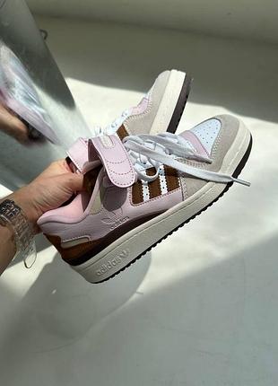 Женские кроссовки adidas forum « be the chocolate to my strawberry »#адидас