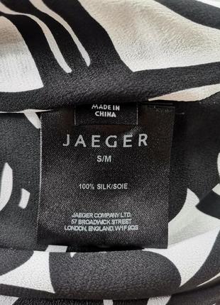 Розкішна шовкова блуза туніка від jaeger6 фото