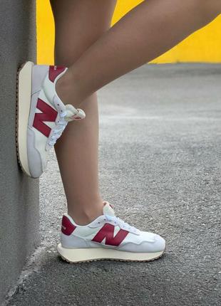 Кроссовки 🌻new balance 237 red/grey3 фото