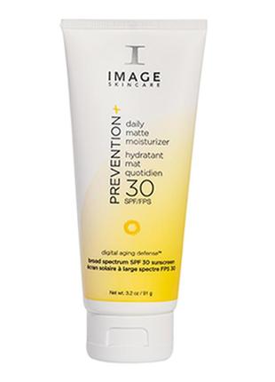 Матуючий денний крем spf 30 image skincare daily matte moisturizer spf 30 91g