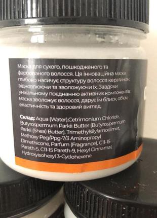 Маска для сухих и поврежденных волос