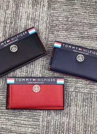 Жіночий клатч tommy hilfiger на блискавці6 фото
