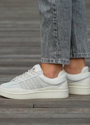 Мужские кроссовки,кеды adidas campus light bad bunny cream #адидас