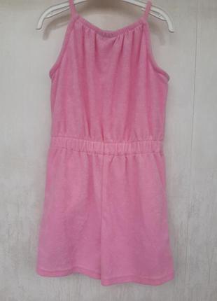 Пляжный плюшевый комбинезон