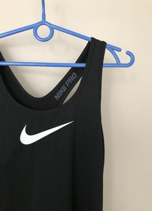 Жіноча майка nike pro tank, (р. s)3 фото