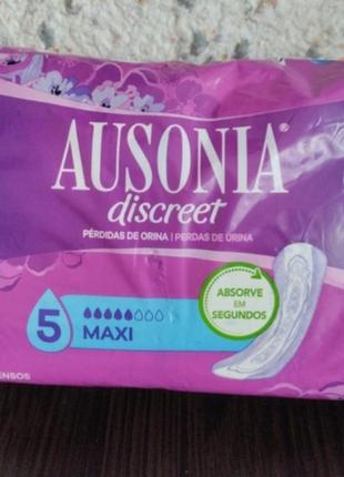 Ausonia discreet maxi night прокладки гигиенические ночные 8шт. нитевичка обмен